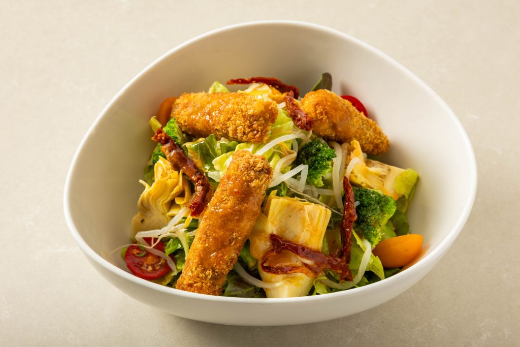 Breaded Tenderloin Salad