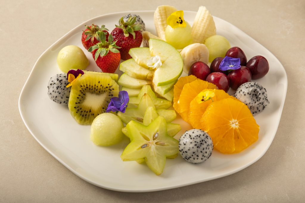 Sliced Fruit Plate