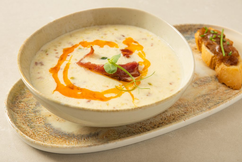 Wheat Soup with Dried Meat